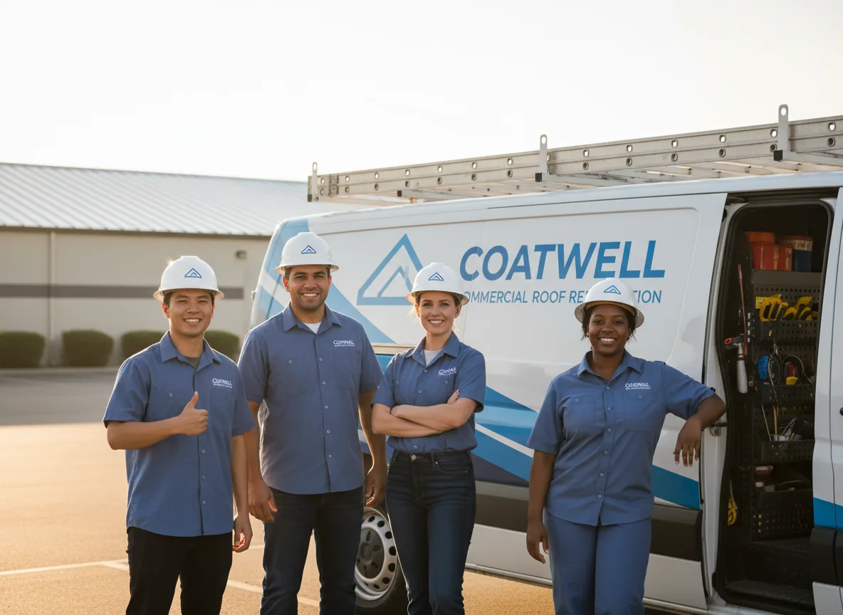 Commercial roof coating company in Oliver, PA